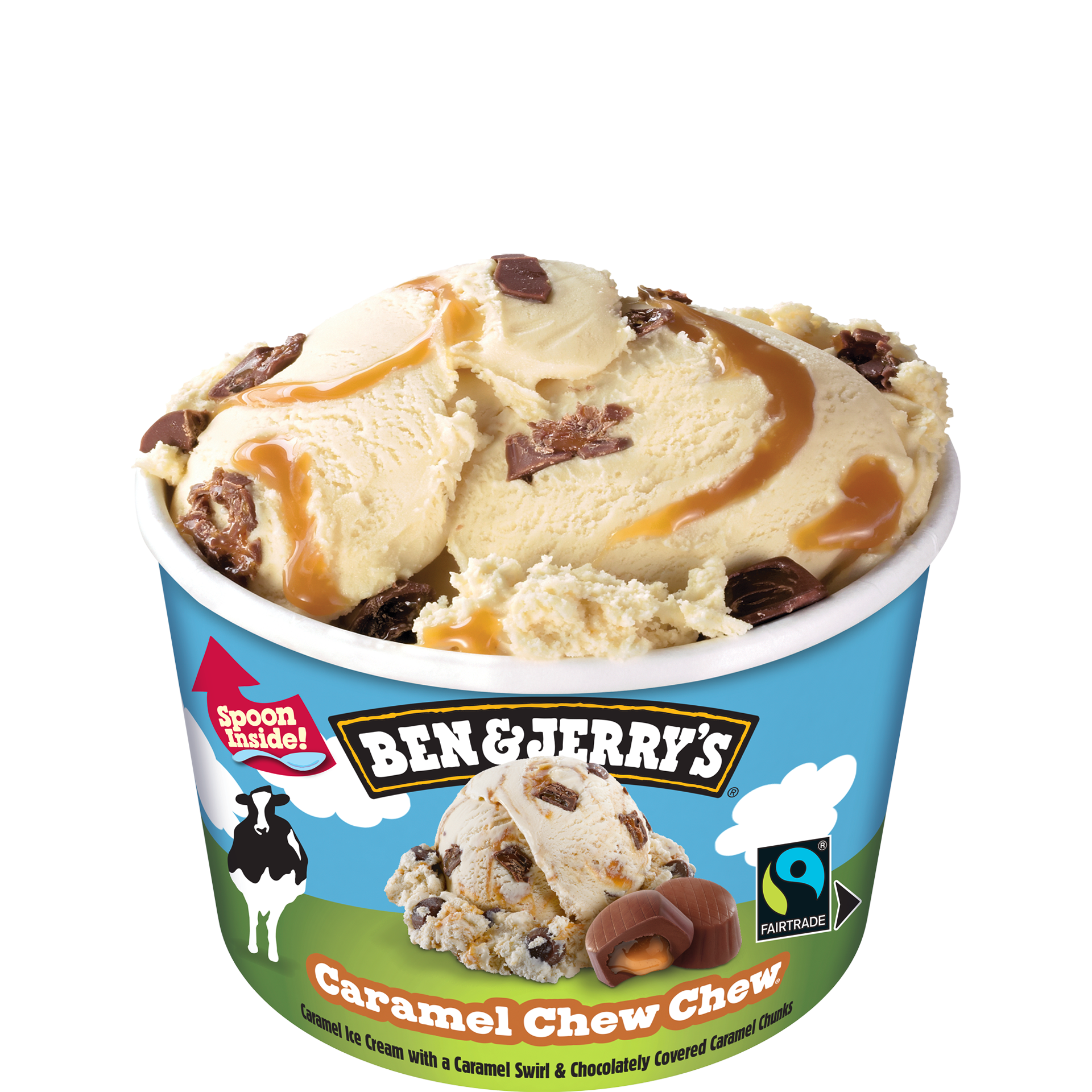Caramel Chew Chew Original Ice Cream Coppette