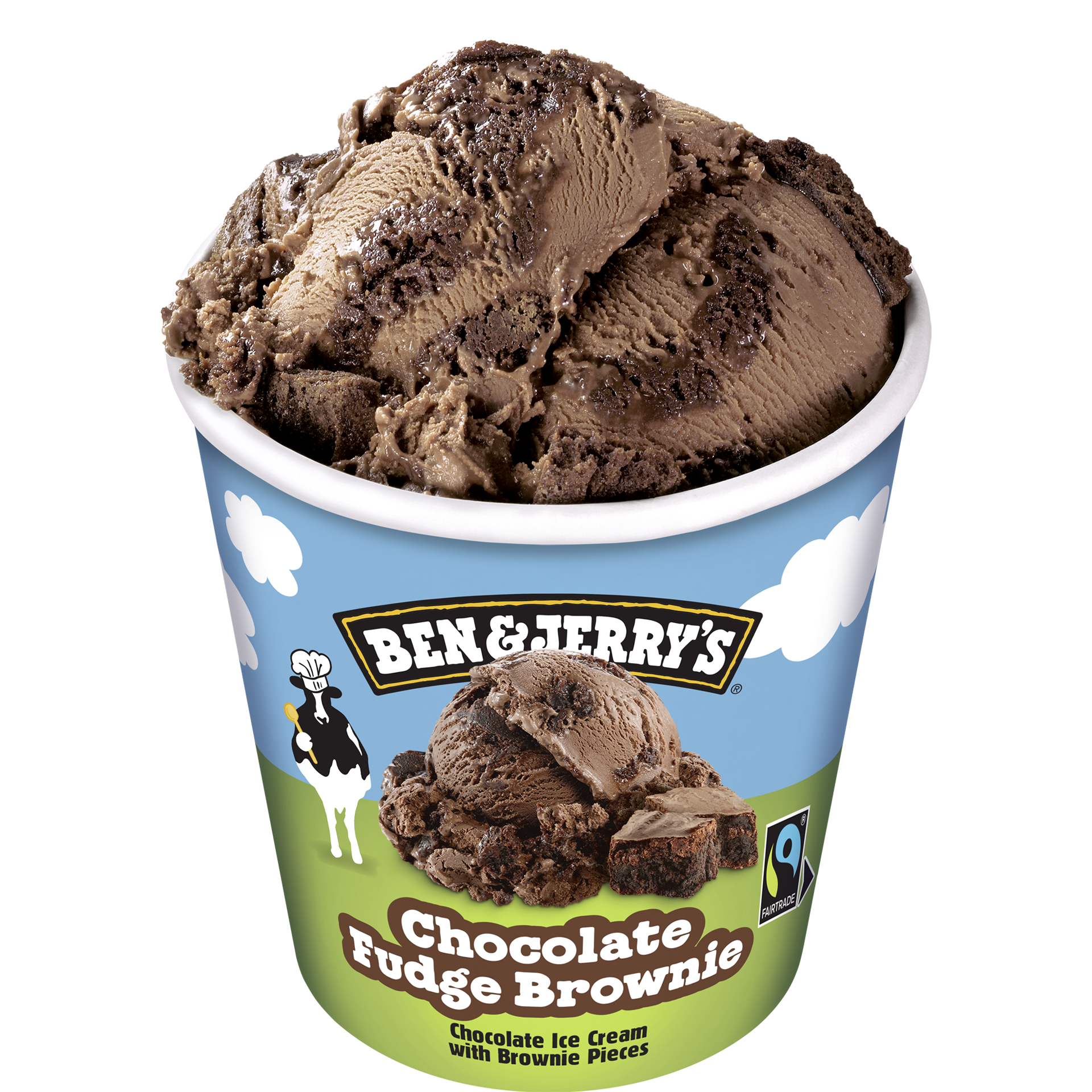 Chocolate Fudge Brownie Original Ice Cream Barattoli di gelato