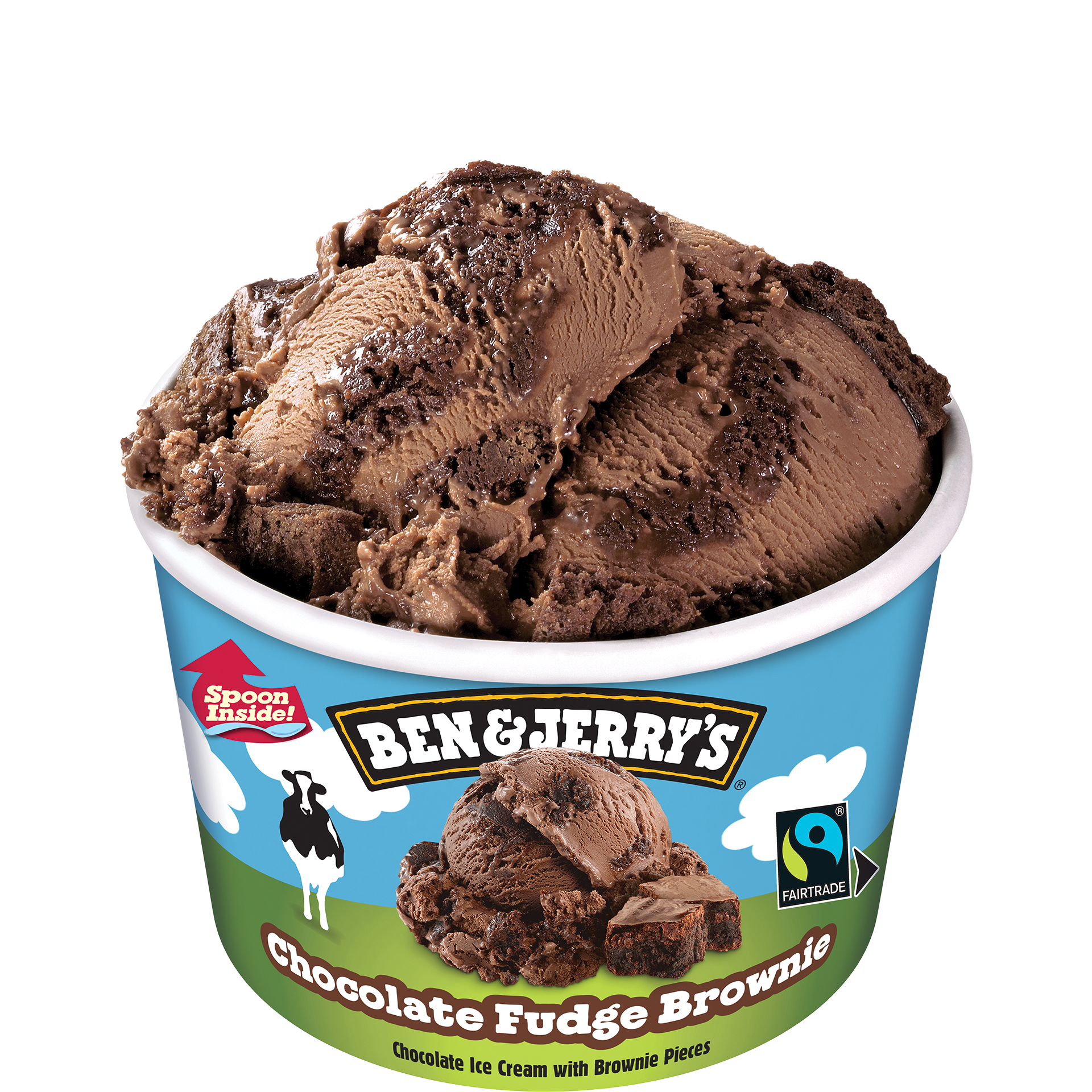 Chocolate Fudge Brownie Original Ice Cream Coppette